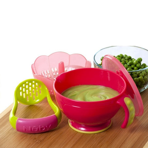 Nuby - Garden Fresh Steam n' Mash™ 4m+ (Available in 3 colours)