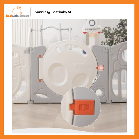 Smart System Foldable Safety Play Yard - Rocket