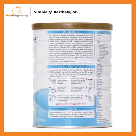 Karihome Goat Milk Infant Formula 900G (New Formula)