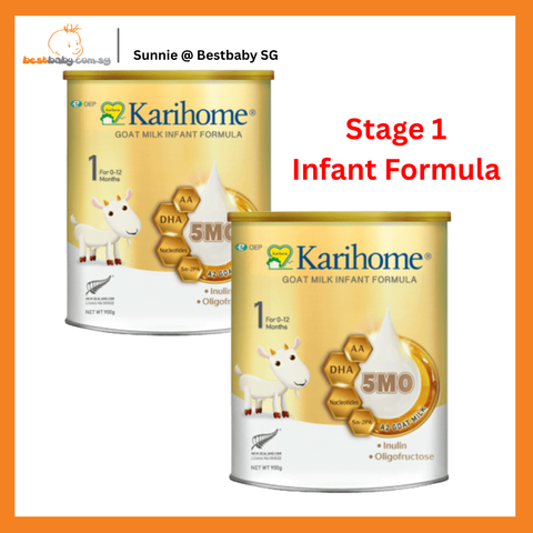 Karihome Goat Milk Infant Formula Stage 1 (0–12 Months) 900g – New Packaging