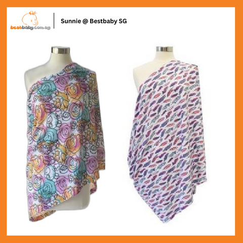 Itzy Ritzy Nursing Happens™ Infinity Breastfeeding Scarf (Available in 7 Designs)