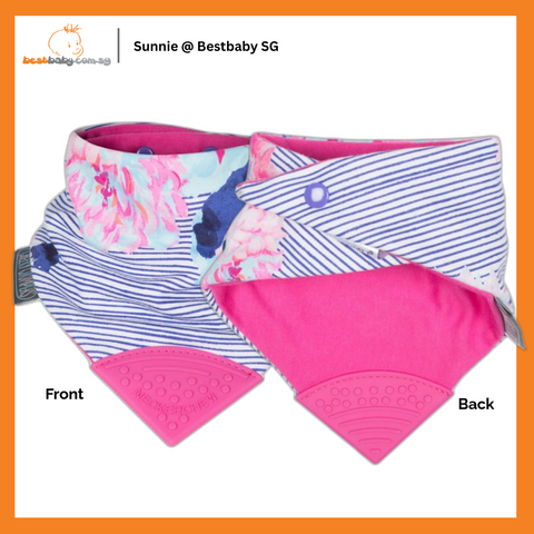 Cheeky Chompers - Neckerchew Baby Bib (Available in Several Designs)