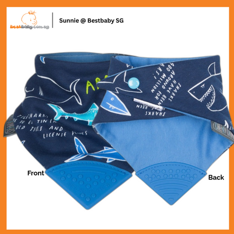 Cheeky Chompers - Neckerchew Baby Bib (Available in Several Designs)