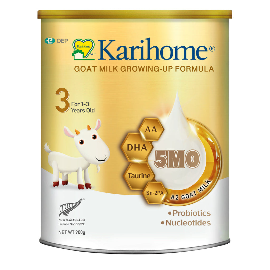 Karihome Goat Milk Growing-Up Formula Stage 3 900g new packaging