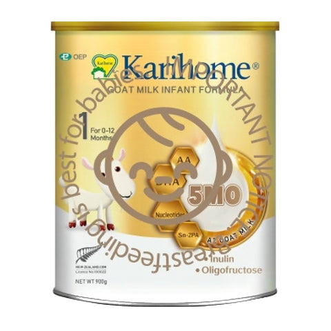 Karihome Goat Milk Infant Formula Stage 1 (0–12 Months) 900g – New Packaging