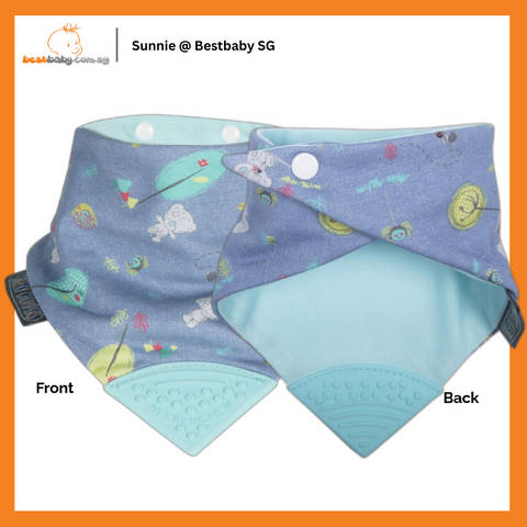 Cheeky Chompers - Neckerchew Baby Bib (Available in Several Designs)