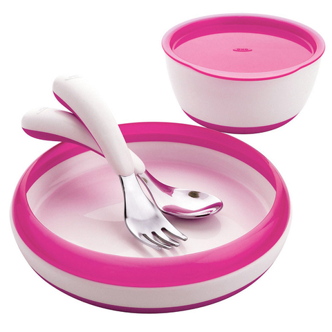 OXO Tot Toddler Feeding Set (4-Pieces) (Available in 2 Colors)