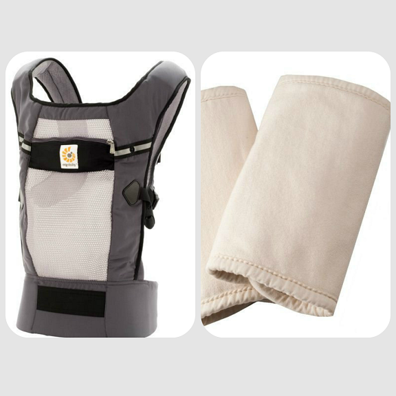 Bundle DEAL ERGObaby Performance Ventus Graphite Teething Pads