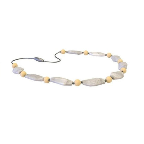 Itzy Ritzy Teething Happens™ Chewable Mom Jewelry - Full Strand Necklace (Available in 2 Designs)