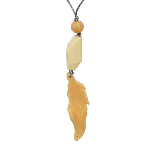 Itzy Ritzy Teething Happens™ Chewable Mom Jewelry - Pendant Necklace (Available in 6 designs)