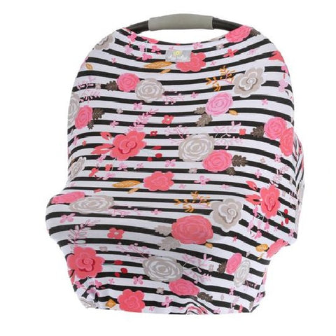 Itzy Ritzy - Mom Boss 4-in-1 Multi-Use Nursing Cover, Car Seat Cover, Shopping Cart Cover and Infinity Scarf