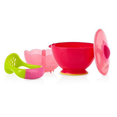 Nuby - Garden Fresh Steam n' Mash™ 4m+ (Available in 3 colours)