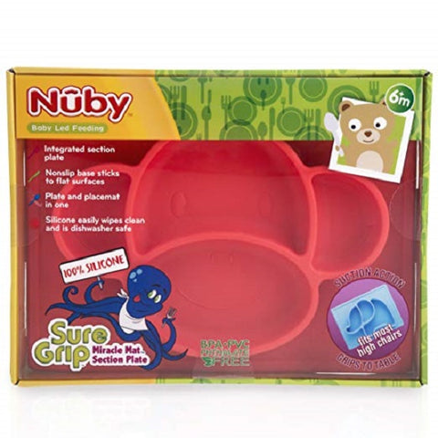Nuby - Sure Grip™ Miracle Mat™ Section Plate (Available in 3 Designs)