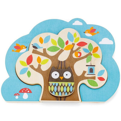 Skip Hop - Treetop Friends - Nesting Tree Puzzle