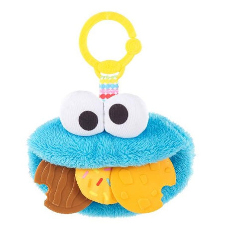 Bright Starts™ - Sesame Street Cookie Mania Teether On-the-Go Plush Attachment