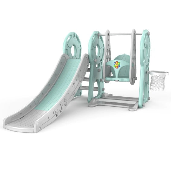 Smart System™ Safety 3 in 1 Toddler Slide/Swing Playground (Indoor/Outdoor)