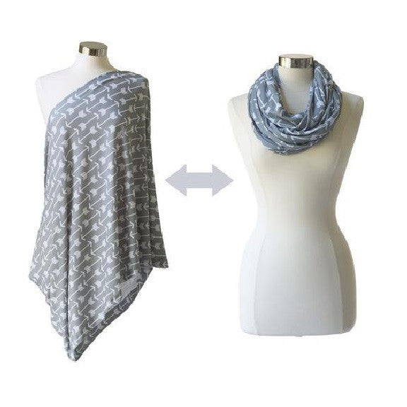 Itzy Ritzy Nursing Happens™ Infinity Breastfeeding Scarf (Available in ...