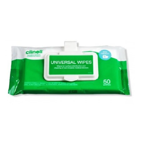 Clinell - Universal Wipes Pack (Available in 2 Sizes)